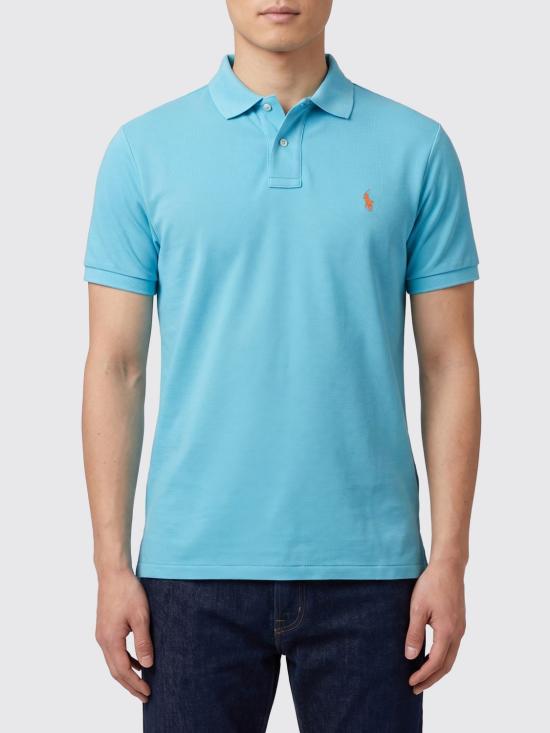 26SS 폴로 랄프로렌 폴로 티셔츠 710536856 504 Turquoise