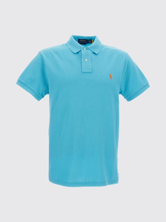 26SS 폴로 랄프로렌 폴로 티셔츠 710536856 504 Turquoise - POLO RALPH LAUREN