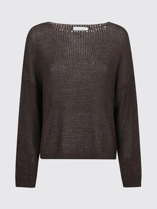 26SS 로베르토 콜리나 스웨터 261FXA41006 08 Brown - ROBERTO COLLINA