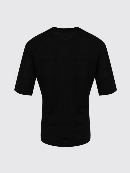 26SS 로베르토 콜리나 반팔 티셔츠 261MYA20221 09 Black - ROBERTO COLLINA