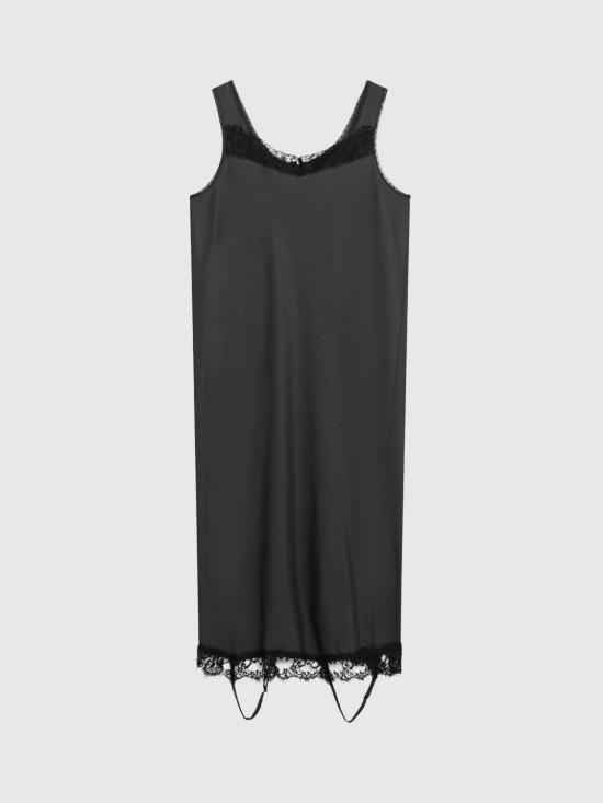 26SS MM6 메종마르지엘라 미러드 레이스 슬립 드레스 S52DD0075M35731 899 Grey - MM6 MAISON MARGIELA