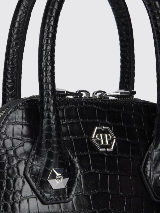 26SS 필립 플레인 토트백 AAEAWBA2157PLE010N 02 Black - PHILIPP PLEIN