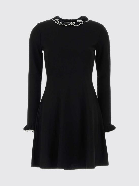 26SS 발렌티노 가라바니 숏 원피스 7B3KD13Y9K5 0NA Black - VALENTINO GARAVANI