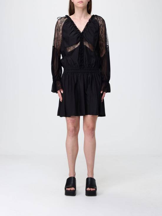26SS 핑코 미디 원피스 106293A336 Z99 Black