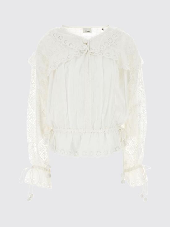 26SS 이자벨마랑 블라우스 HT0886FAD2J17I 20WH White - ISABEL MARANT