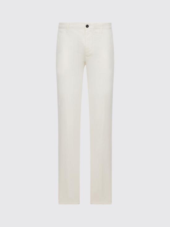 26SS 인코텍스 스트레이트 팬츠 18S1009809A 018 White - INCOTEX