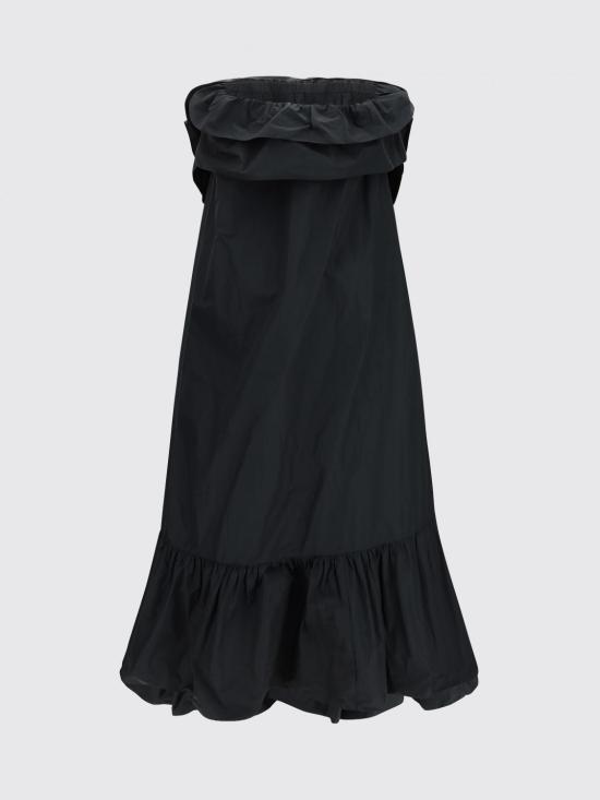 26SS 생로랑 롱 원피스 871133Y9J63 1000 Black - SAINT LAURENT