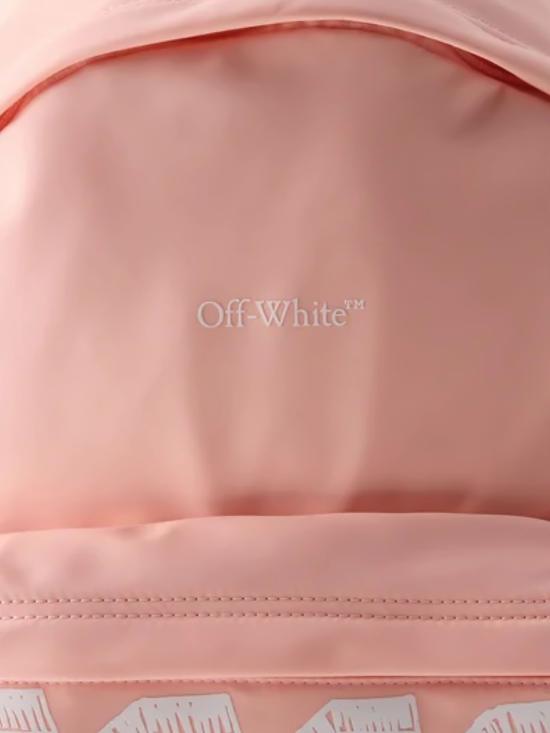 26SS [키즈] 오프화이트 백팩 OGNB001S26FAB0013 C01 Pink - OFF WHITE