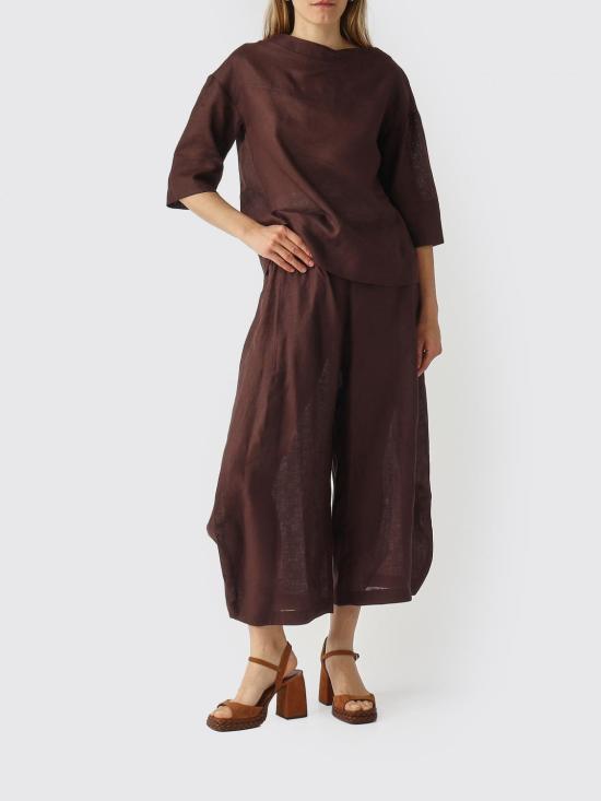 26SS 메이메이즈 반팔 티셔츠 M6EN09 883 Coffee - MEIMEIJ