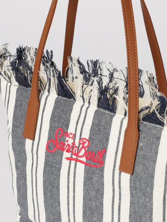 26SS 세인트바쓰 토트백 CBMF001 01762L Blue - MC2 SAINT BARTH