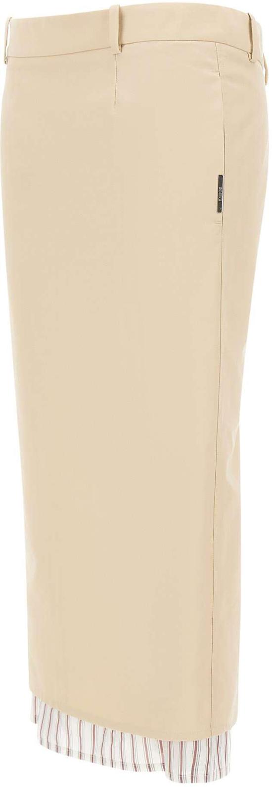 26SS 디 아티코 미디 스커트 260WCS00298CCP111AA198 BEIGE - THE ATTICO