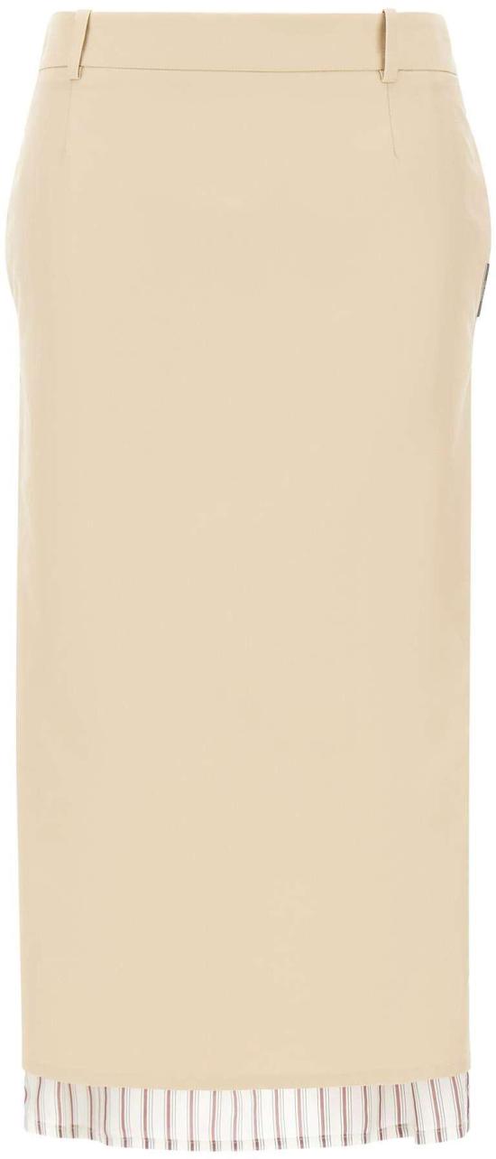 26SS 디 아티코 미디 스커트 260WCS00298CCP111AA198 BEIGE
