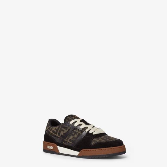 26FW 펜디 매치 스니커즈 7E1688AQ6IF1PXA Black - FENDI