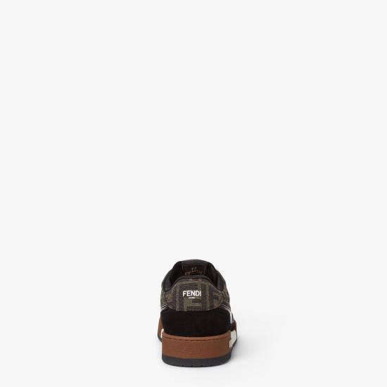 26FW 펜디 매치 스니커즈 7E1688AQ6IF1PXA Black - FENDI