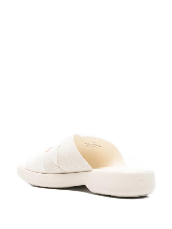 26FW 끌로에 뮬/슬리퍼 CH26U19LEF 22O Bianco - CHLOE