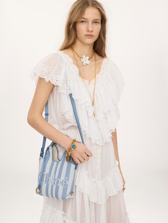 26FW 끌로에 토트백 CH26AP777R65 440 Azzurro - CHLOE