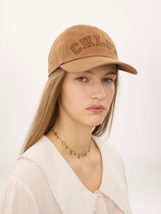 26FW 끌로에 볼캡 CH26AHC04CTN 28A Marrone - CHLOE