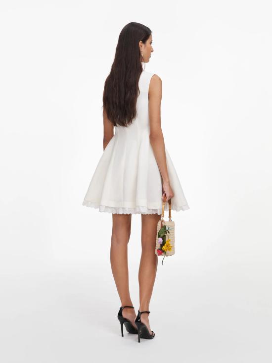 26FW 셀프 포트레이트 숏 원피스 PF26010SAC CREAM Bianco - SELF PORTRAIT