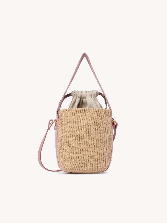26FW 끌로에 우디 스몰 바스켓백 CHC23AS381L18 26S Beige - CHLOE