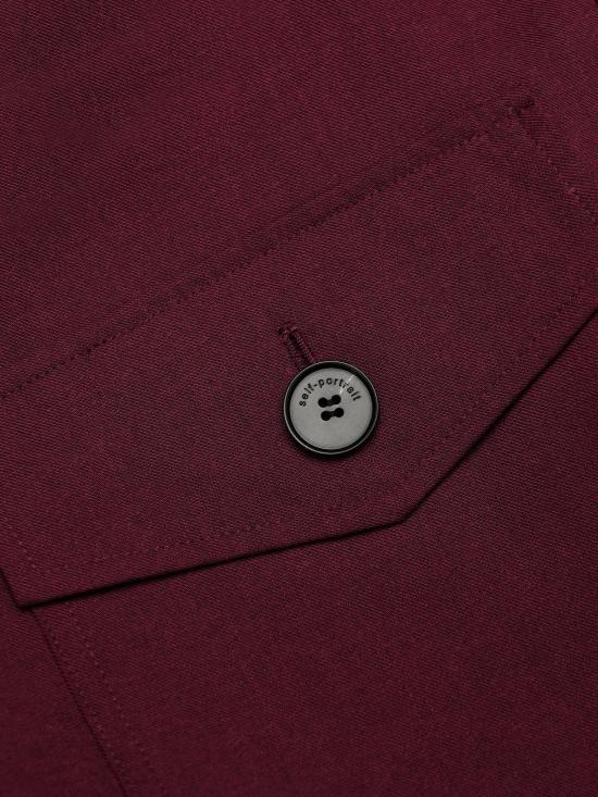 26FW 셀프 포트레이트 점프수트 PF26136JSBU BURGUNDY Rosso - SELF PORTRAIT
