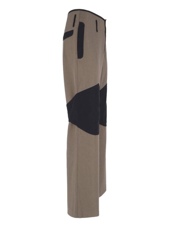25FW 키코 코스타디노브 스트레이트 팬츠 KKAW25T0718 Brown - KIKO KOSTADINOV