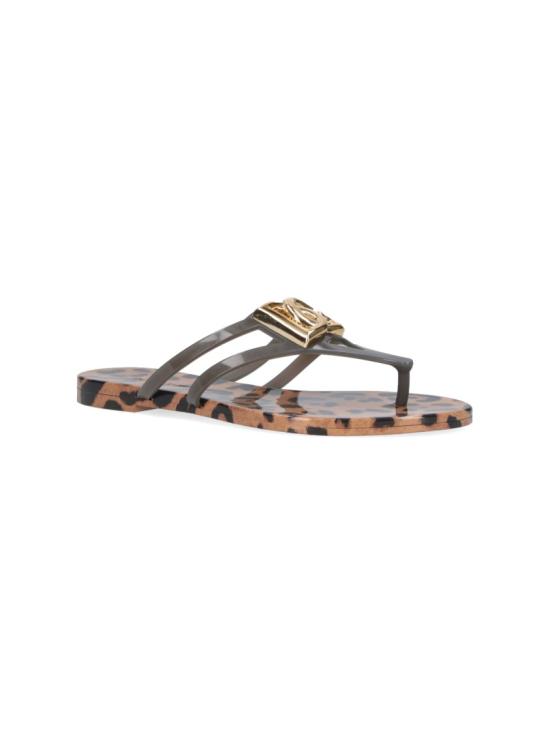 26SS 돌체앤가바나 러버 비치웨어 슬라이드 CW2418 AY850HY13M Brown - DOLCE & GABBANA