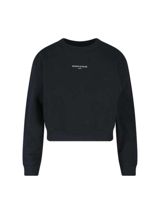 26SS 메종키츠네 긴팔 티셔츠 QW00300KM0341P199 Black