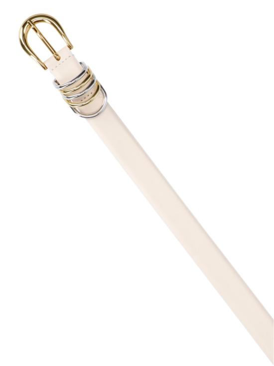26SS 데한체 레귤러 벨트 HOLLY MMIVORY SILVER GOLD White - DEHANCHE