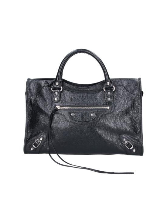 26SS 발렌시아가 르 시티 백 미디움 865760 2ACLR1000 Black