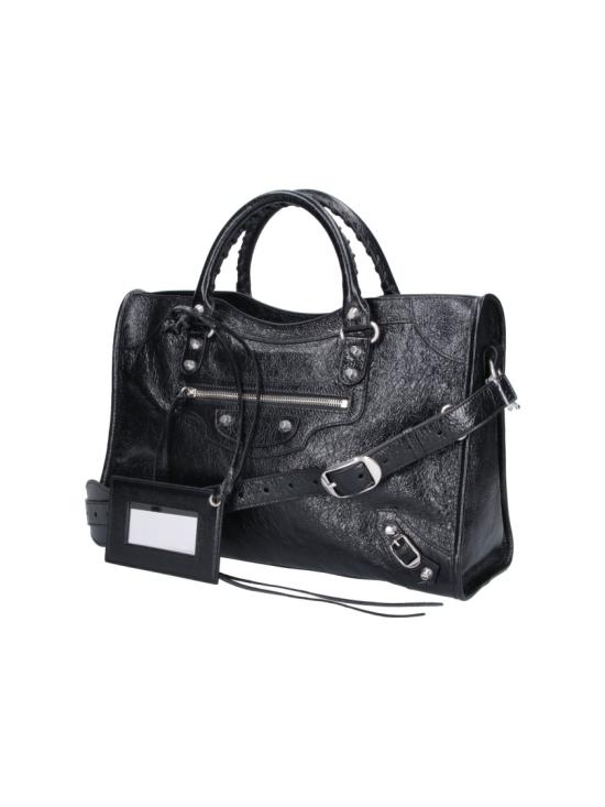 26SS 발렌시아가 르 시티 백 미디움 865760 2ACLR1000 Black - BALENCIAGA