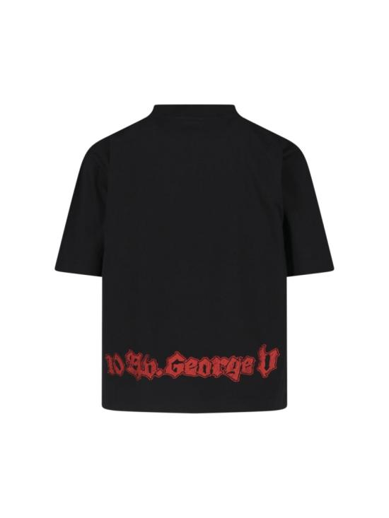 26SS 발렌시아가 반팔 티셔츠 850990 TUVD51000 Black - BALENCIAGA