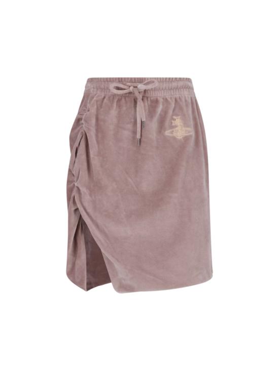 25FW 비비안웨스트우드 미디 스커트 1J01000F J009VG406 Pink