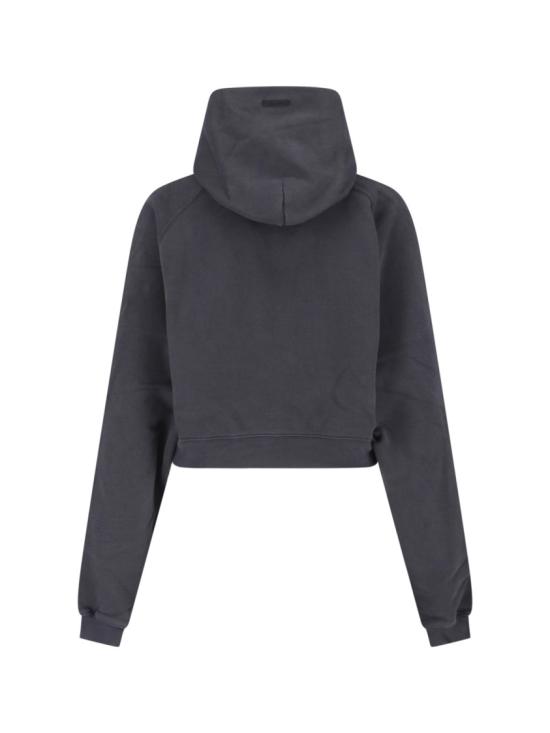 26SS 피어오브갓 후드 티셔츠 192SP267351FWFADED BLACK Black - FEAR OF GOD