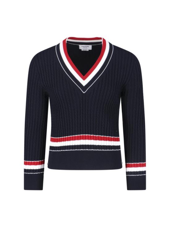  톰브라운 스웨터 MKA581A Y3014415 Blue