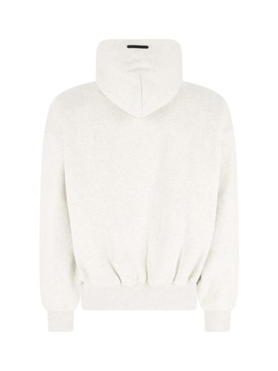 26SS 피어오브갓 후드 티셔츠 192SP262054FOATMEAL HEATHER LIGHT HEATHER White - FEAR OF GOD