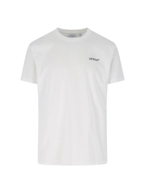 26SS 오프화이트 반팔 티셔츠 44MAA027S26J001100WHITE White
