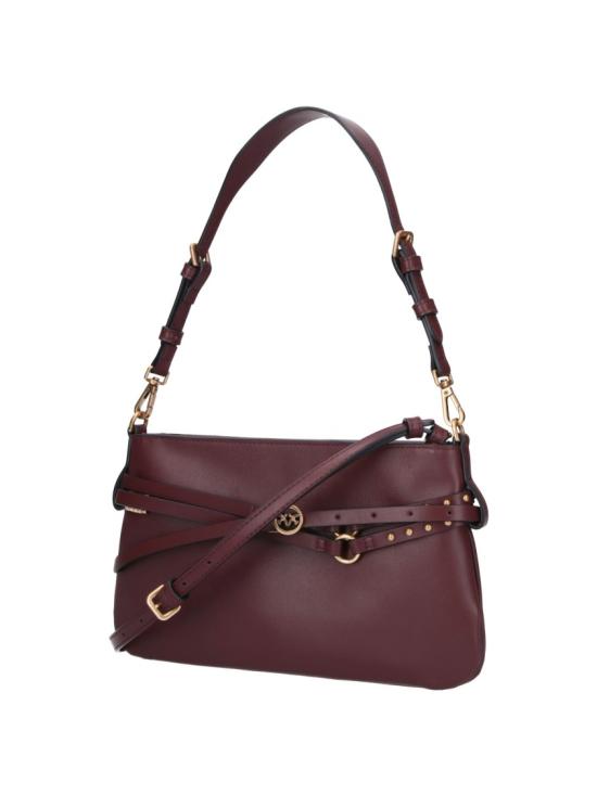 26SS 핑코 숄더백 106177 A0QOR49Q Burgundy - PINKO