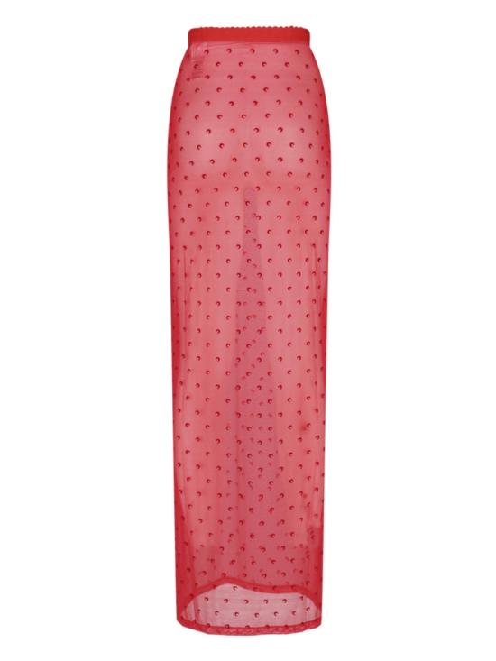 26SS 마린세르 롱 스커트 WSK145A CJER0107RD10 Red - MARINE SERRE