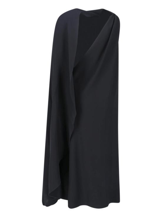 26SS 발렌시아가 롱 원피스 872272 TUT551000 Black - BALENCIAGA