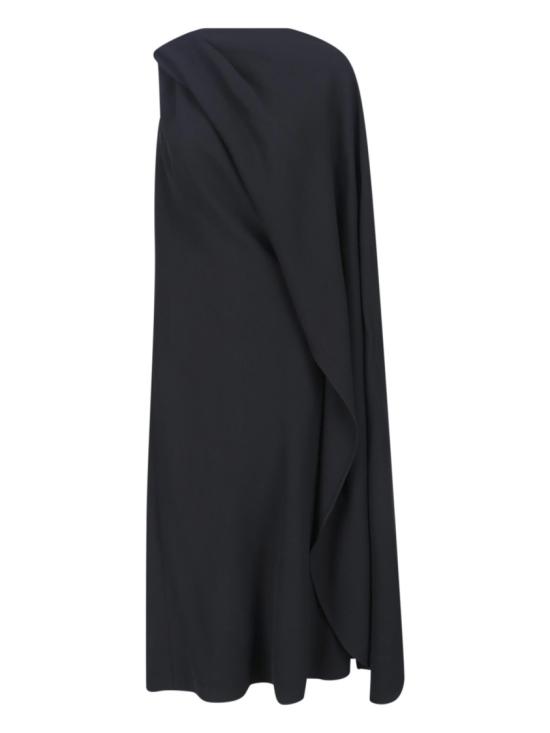 26SS 발렌시아가 롱 원피스 872272 TUT551000 Black