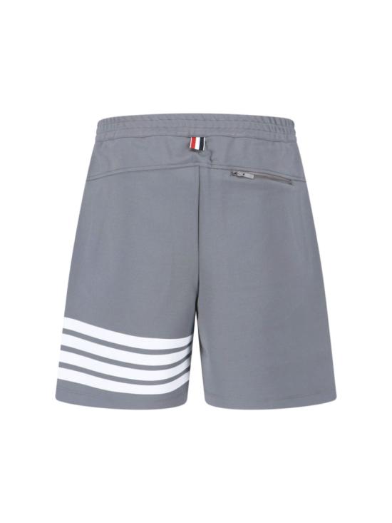  톰브라운 4바 테크 쇼츠 MJQ237A J0242035 Grey - THOM BROWNE