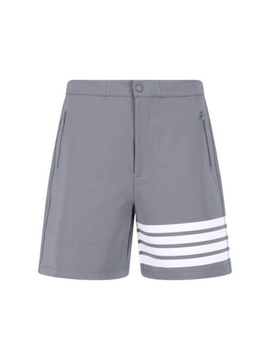  톰브라운 4바 테크 쇼츠 MJQ237A J0242035 Grey