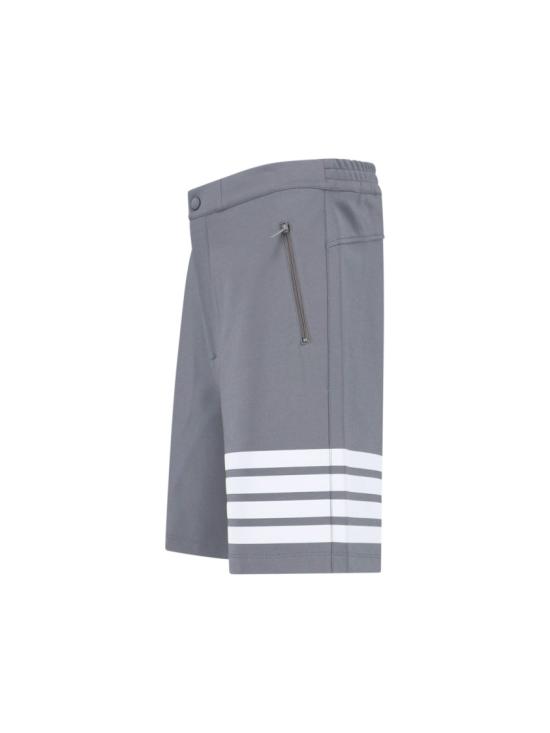  톰브라운 4바 테크 쇼츠 MJQ237A J0242035 Grey - THOM BROWNE