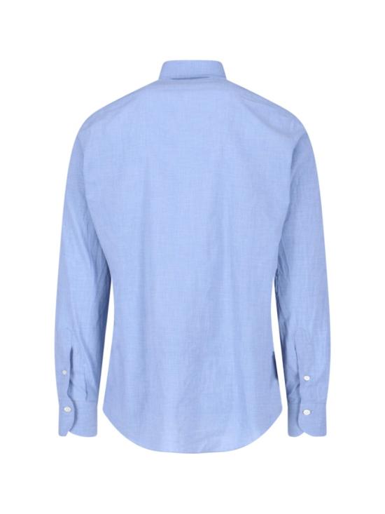 26SS 피나모레 긴팔 셔츠 C0684 GAETA LUIGI05 Blue - FINAMORE
