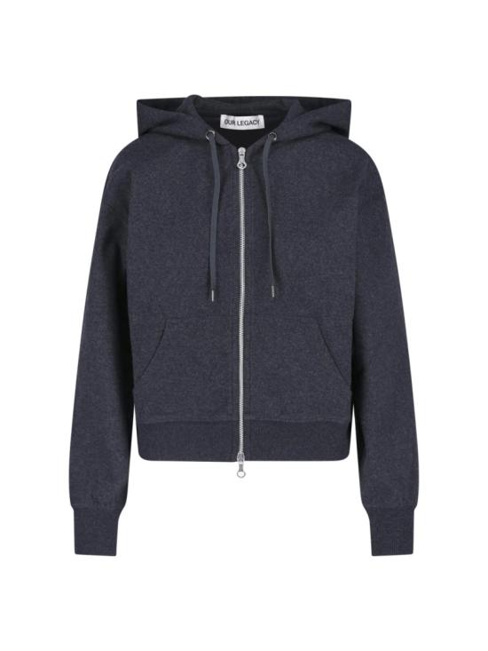 25FW 아워레가시 미스치프 후드 W4256MCCHARCOAL ELASTIC MELTON Grey