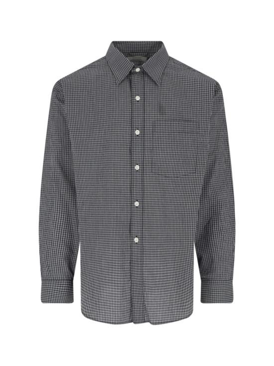 26SS 엠에프펜 긴팔 셔츠 M126 008BLACK EXPERIENCED CHECK Black