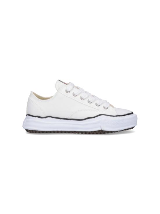 26SS 메종 미하라 야스히로 피터슨 OG 솔 캔버스 로우 A01FW702WHITE