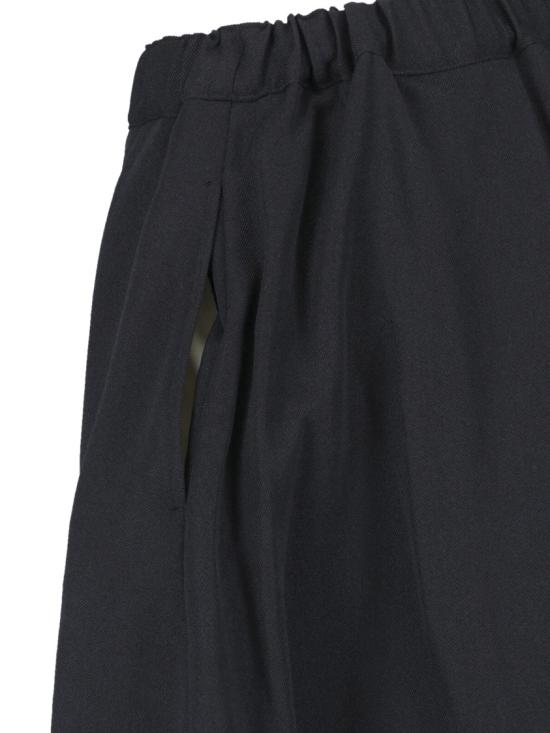 25FW 꼼데가르송 미디 스커트 RP S005 W251 Black - COMME DES GARCONS