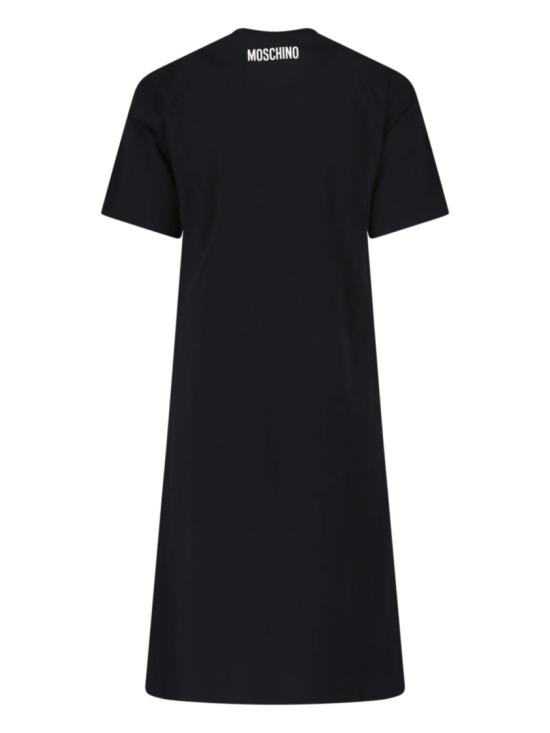 26SS 모스키노 미디 원피스 261D 0451 04411555 Black - MOSCHINO