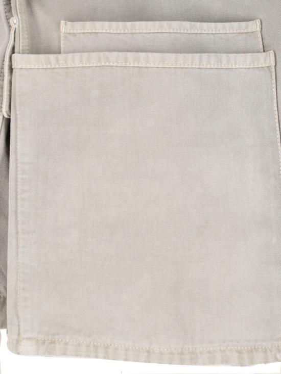26SS 르메르 스노우 브로큰 트윌 유틸리티 오버셔츠 SH1266 LD1052BK201 Grey - LEMAIRE